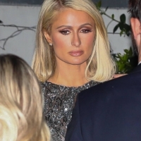 Paris Hilton showing her ass cheeks in a see through dress with Maria Bakalova at the 2021 Oscar party 07.jpg