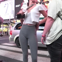 Hot candid skinny babe with her ass and pussy eating her grey leggings CAG405.mp4-2022-12-03-17h37m42s756.jpg