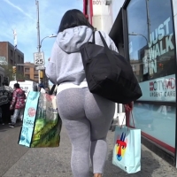 Candid thick ebony lady with a phat wobbly ass in grey leggings C&G472.mp4-2022-12-03-17h14m59s373.jpg