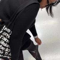 Nerdy ebony creamed