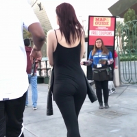 Hottie with a nice shaped booty