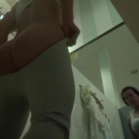 Milf in the dressing room