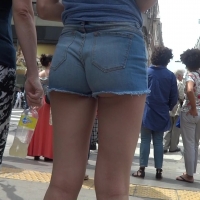 Sexy wedgie and cheeks