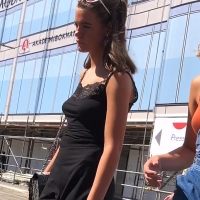 Braless cutie