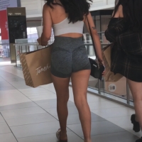 Sexy mall babe