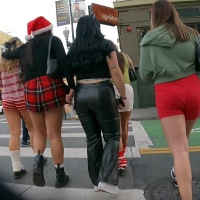 SantaCon babes