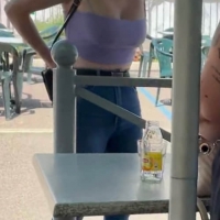 Hot candid babe with great tits showing cleavage in a tiny purple top 7B22F4DB-7E6C-424D-9695-05B14B266CEC.jpeg.f78f92ee450b0512a0925f099178355f.jpeg