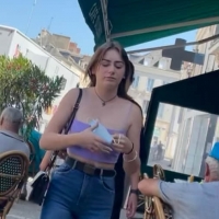 Hot candid babe with great tits showing cleavage in a tiny purple top A4C52CFB-83FF-4AAA-A29F-031A9D74FBB3.jpeg.158ea0e2d2f21bd138ec8d805c853c04.jpeg
