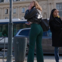 Candid curly haired babe with a sexy booty in tight green pants Beautiful Green Shape.mp4-2022-12-25-08h31m59s937.jpg