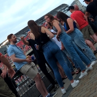 Booty in jeans