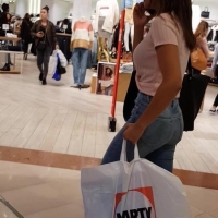 Hottie in tight jeans
